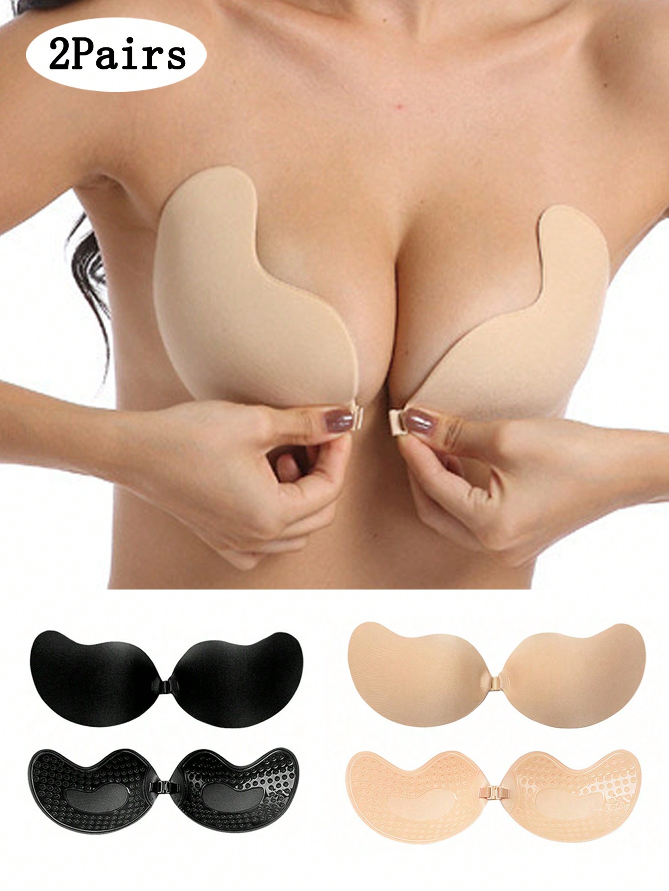 Strapless Bra Adhesive - Набор из 2 штук: Женские самоклеящиеся