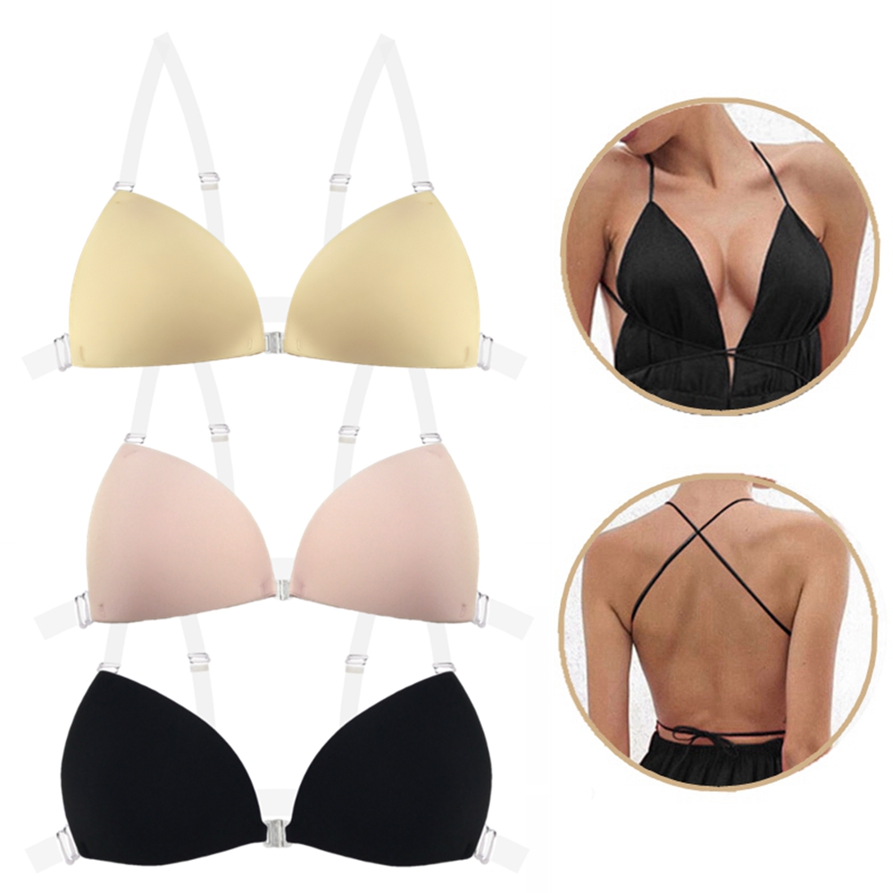 Силиконовый бюстгальтер-невиди – обзор и цена Plunge Bra Push Up